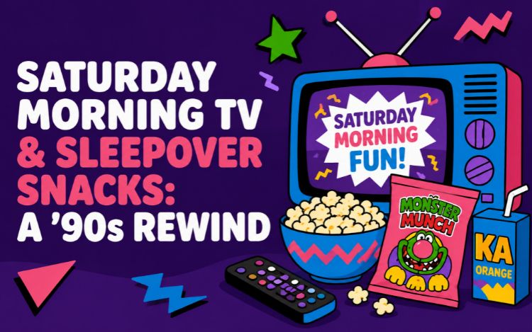 Saturday Morning TV & Sleepover Snacks: A '90s Rewind