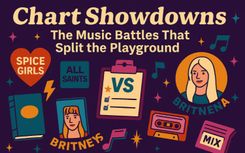 Chart Showdowns: The Music Battles That Split the Playground