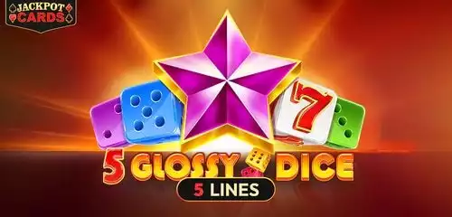 5 Glossy Dice