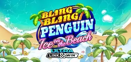 Bling Bling Penguin: Ice On The Beach