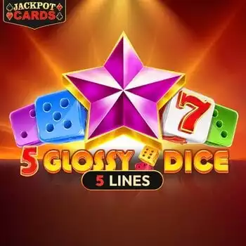 5 Glossy Dice