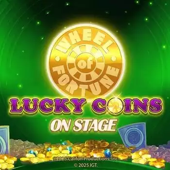 Wheel of Fortune Lucky Coins on Stage