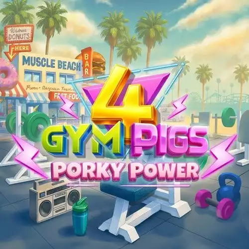 4 Gym Pigs Porky Power