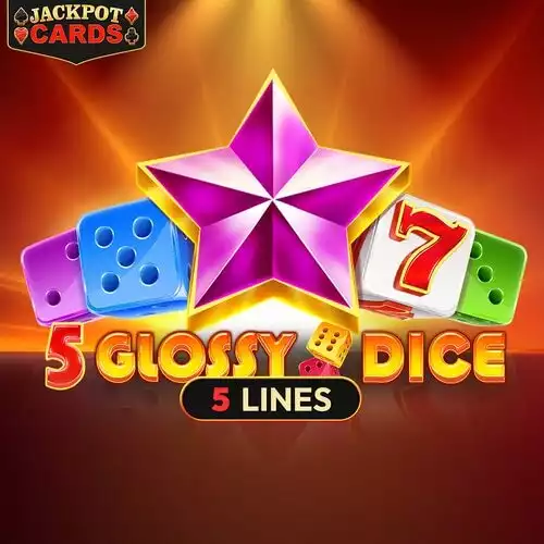 5 Glossy Dice