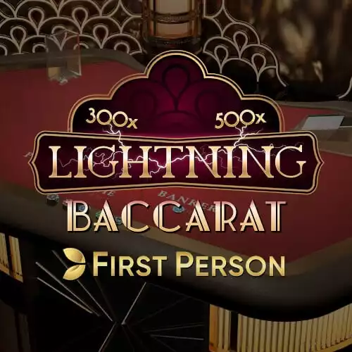 First Person Lightning Baccarat