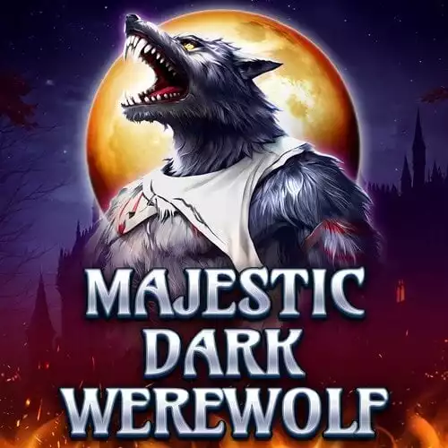 Majestic dark werewolf