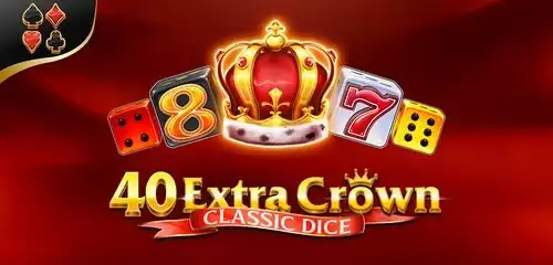 40 Extra Crown Classic Dice